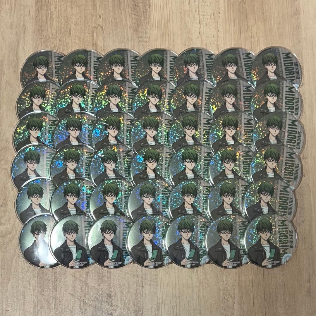 黒子のバスケ 緑間真太郎 缶バッジ 42個セット 黒子のバスケ緑間 真太郎缶バッジ | K-BOOKS 池袋 2次元グッズ通販