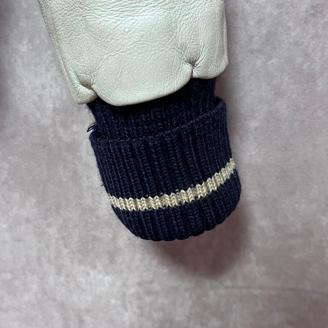 廃盤入手困難】ハリラン HIGH STANDARD ヴィンテージ本革スタジャン