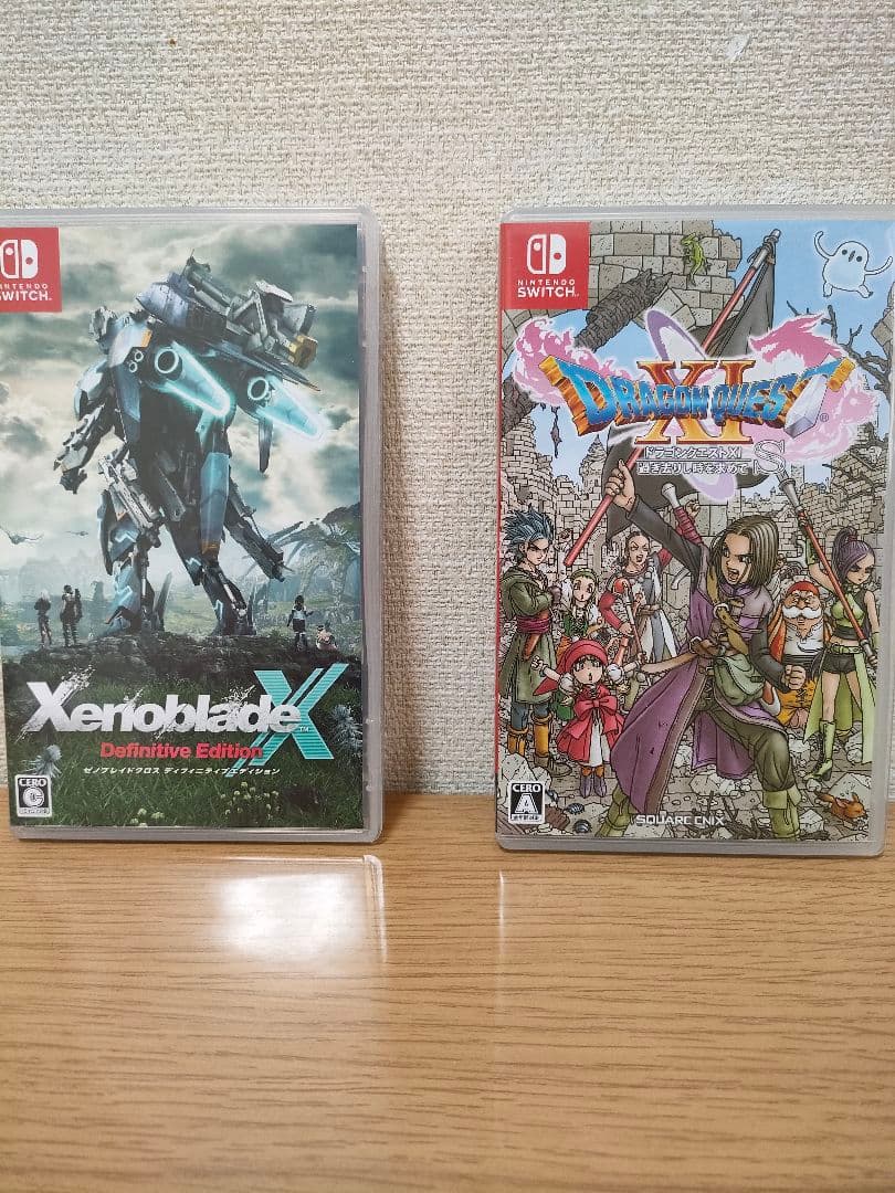 Switchソフト2本セット SwitchドラゴンクエストXI S、 ゼノブレイド