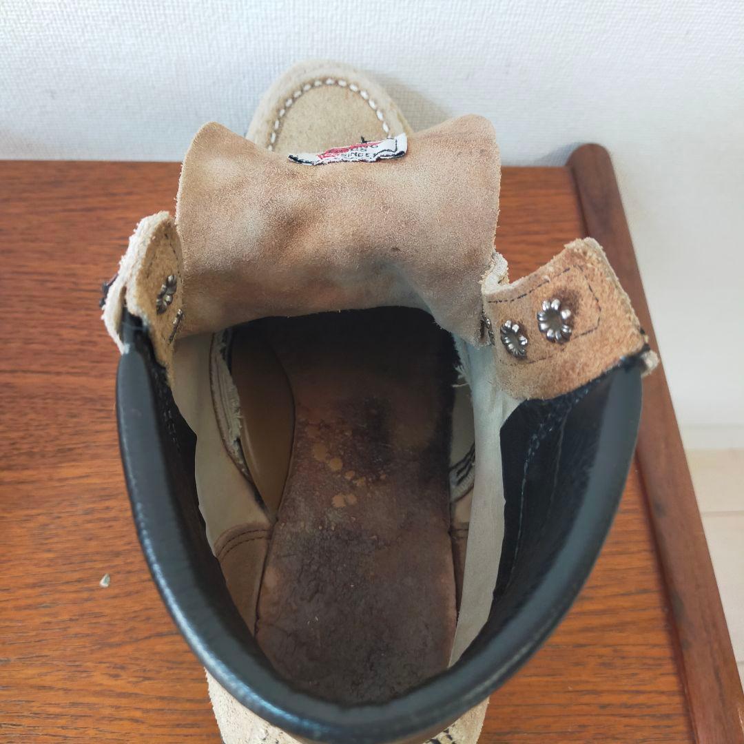 RED WING 8118 8D 刺繍羽根タグ スーパーソール ワークブーツ - メルカリ