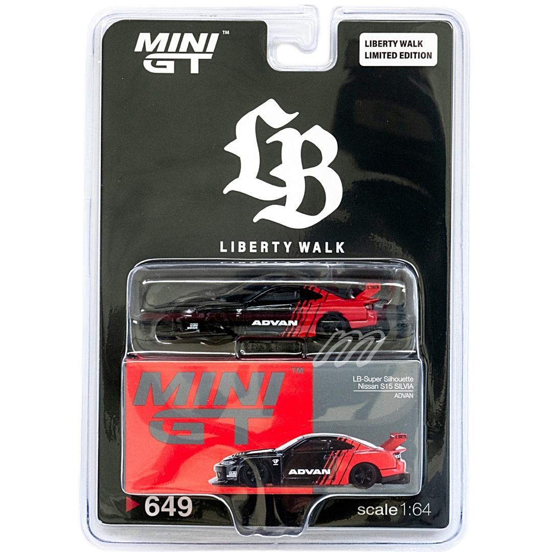 MINIGT LB スーパーシルエットS15 SILVIA ADVAN LBWK - メルカリ