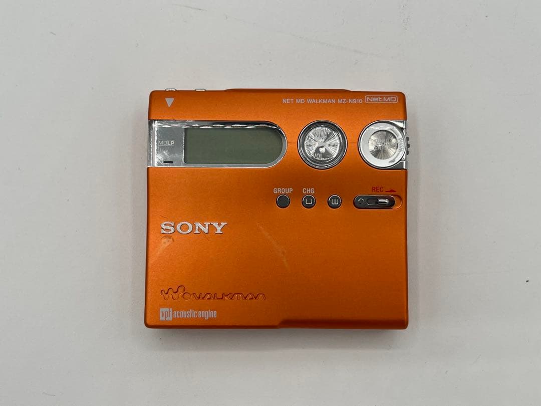 SONY MZ-N910 ポータブル MDレコーダー - メルカリ