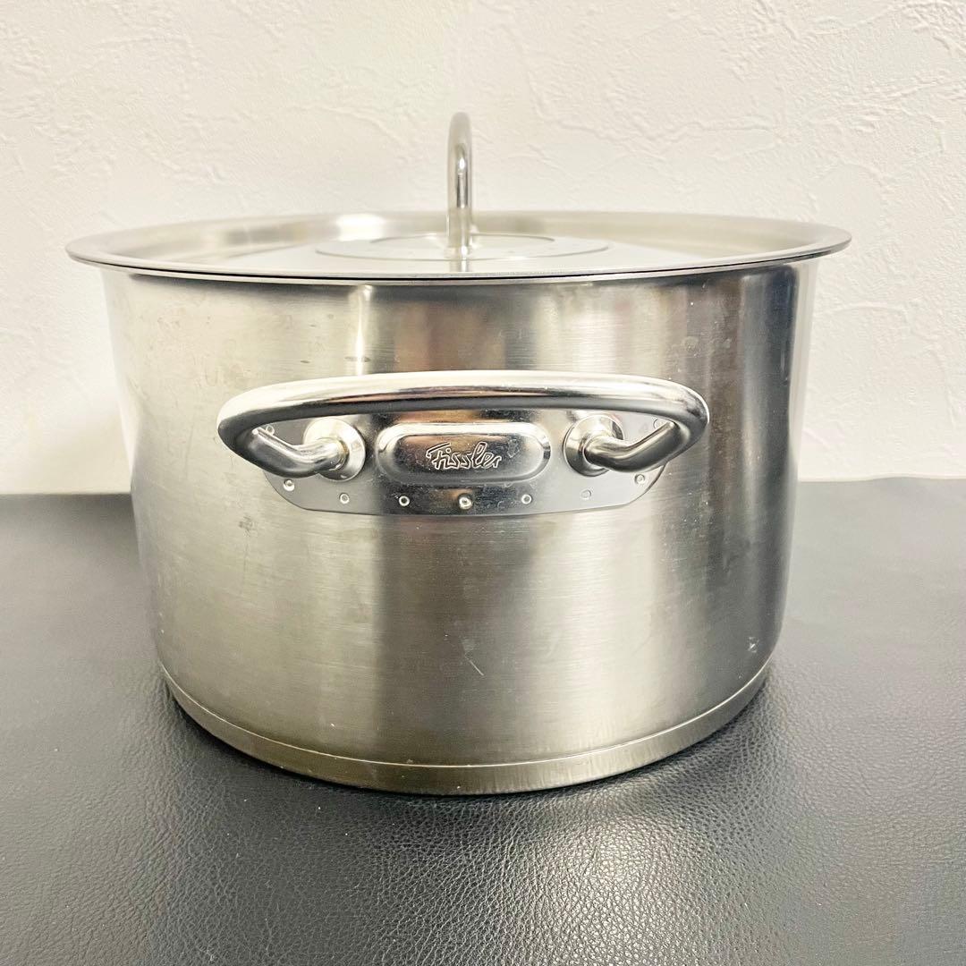 ①ドイツ製 Fissler フィスラープロコレクション両手鍋 5.5L 24cm