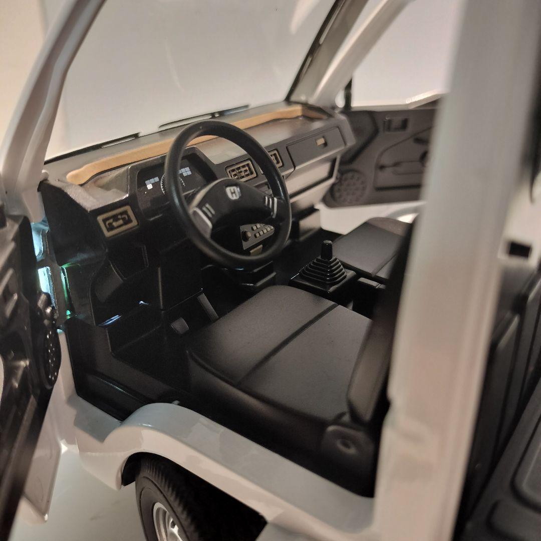 ホンダ アクティ 1/15 ミニカー ホワイト 軽トラ 点灯 サウンド 検品済