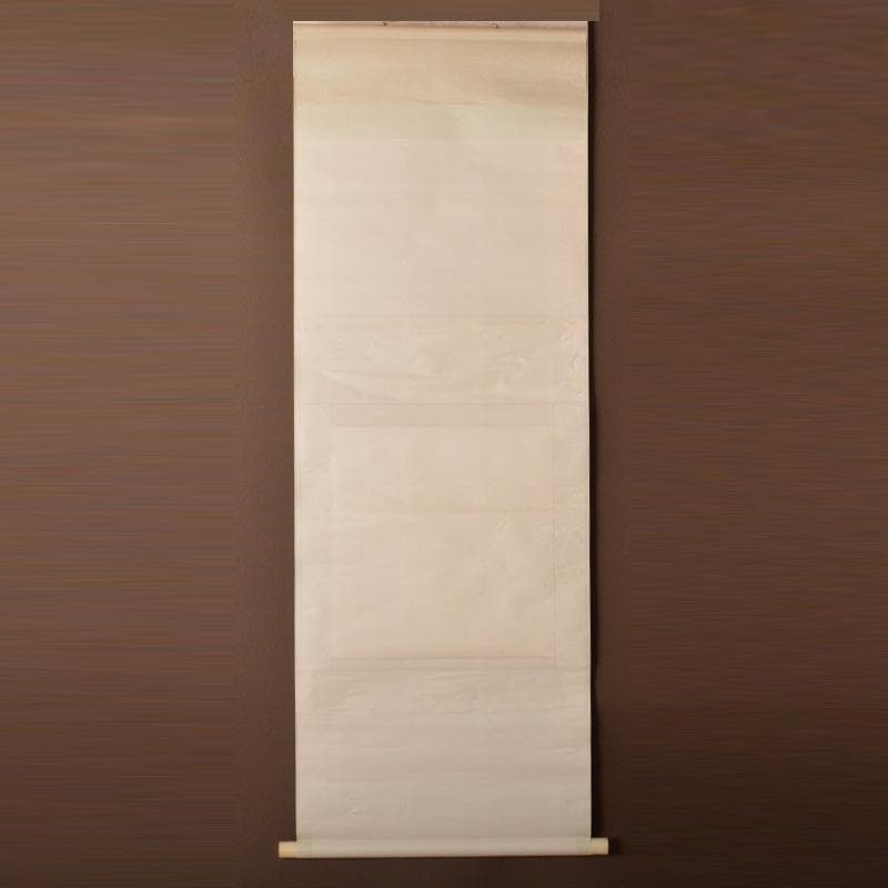 掛軸 水田竹圃作 梅木に鳥図 桐箱付 C 6318A - メルカリ