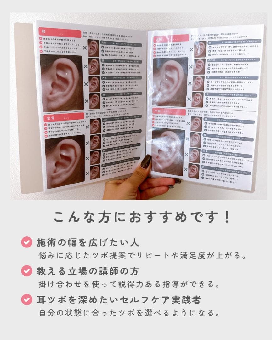 耳ツボ掛け算辞典 vol.1-2 | 耳ツボ辞典 | 耳つぼマップ