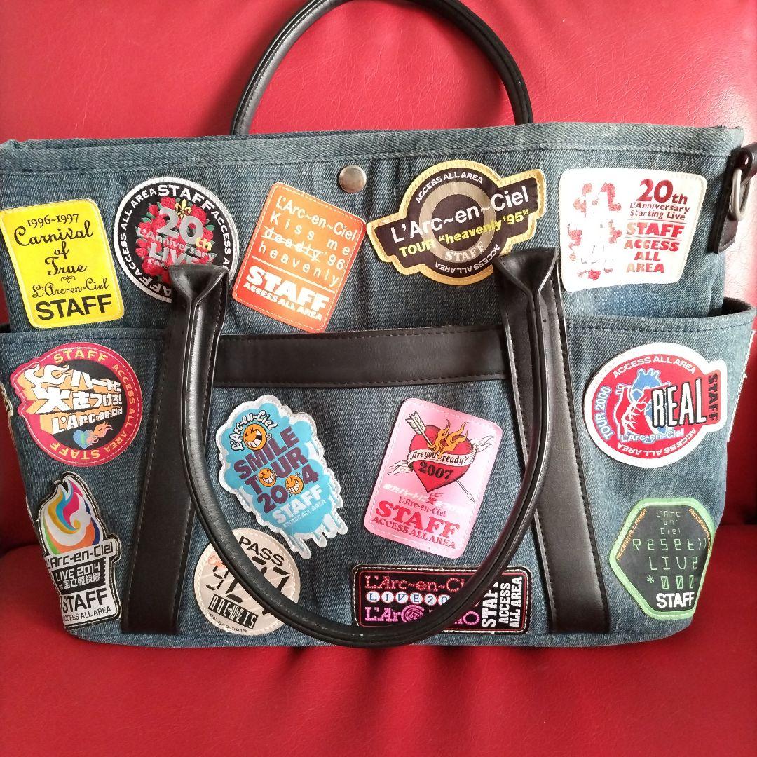 ラルク L' Arc~en~Ciel 25周年ライブグッズ 2wayパスバッグ - メルカリ