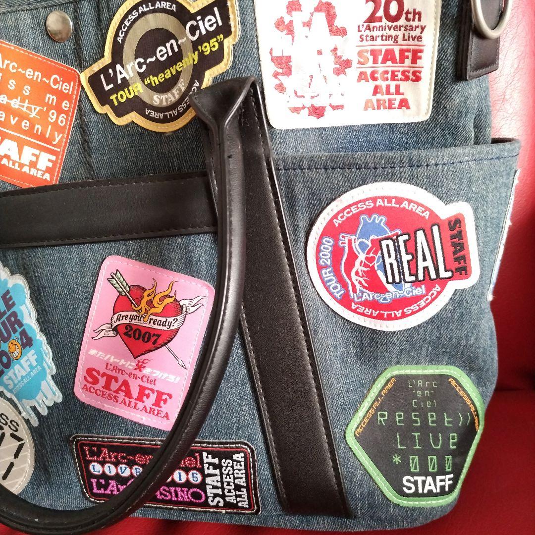 ラルク L' Arc~en~Ciel 25周年ライブグッズ 2wayパスバッグ - メルカリ