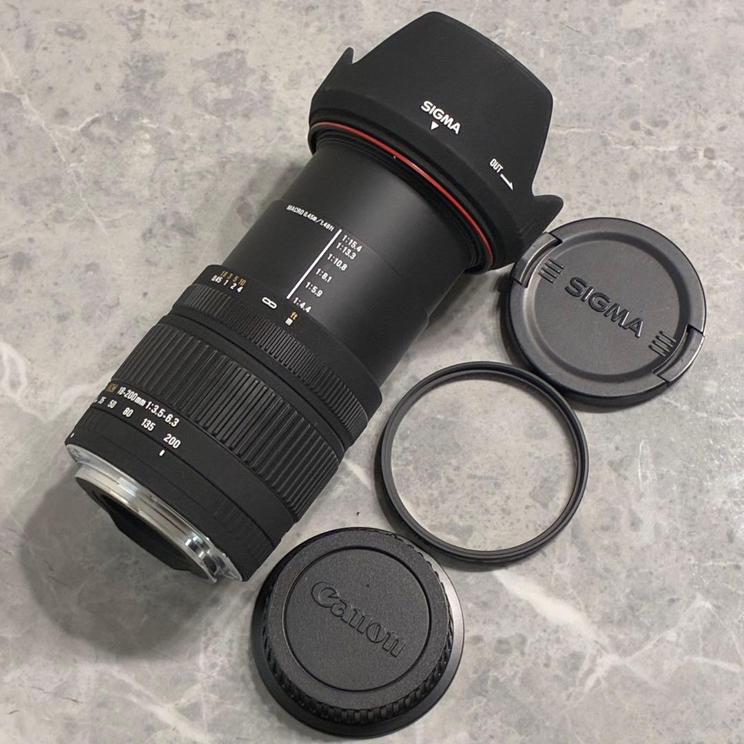 ⭐️美品⭐️シグマ SIGMA DC 18-200mm f3.5-6.3 キャノン用