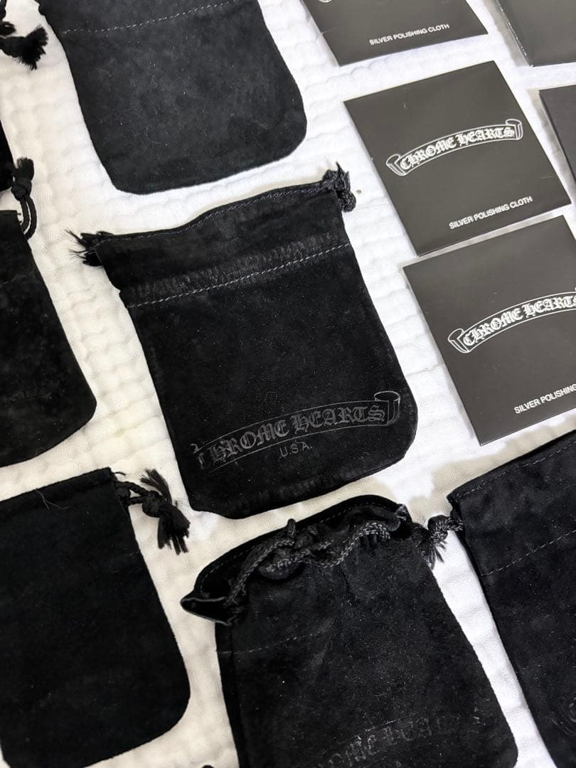 クロムハーツ 革袋31点 ポリッシュ7点