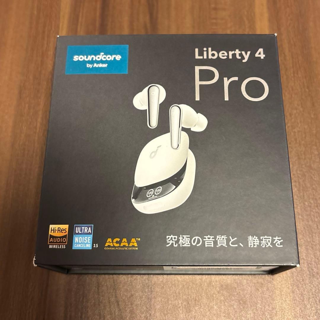 Anker Soundcore Liberty 4 Pro パールホワイト Soundcore Liberty 4 Pro | ワイヤレスイヤホンの製品情報 | Anker