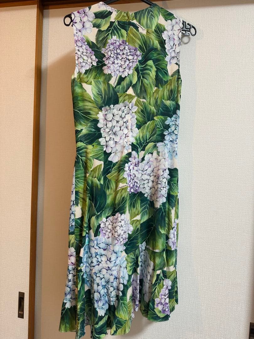 DOLCE & GABBANA 花柄ノースリーブワンピース - メルカリ