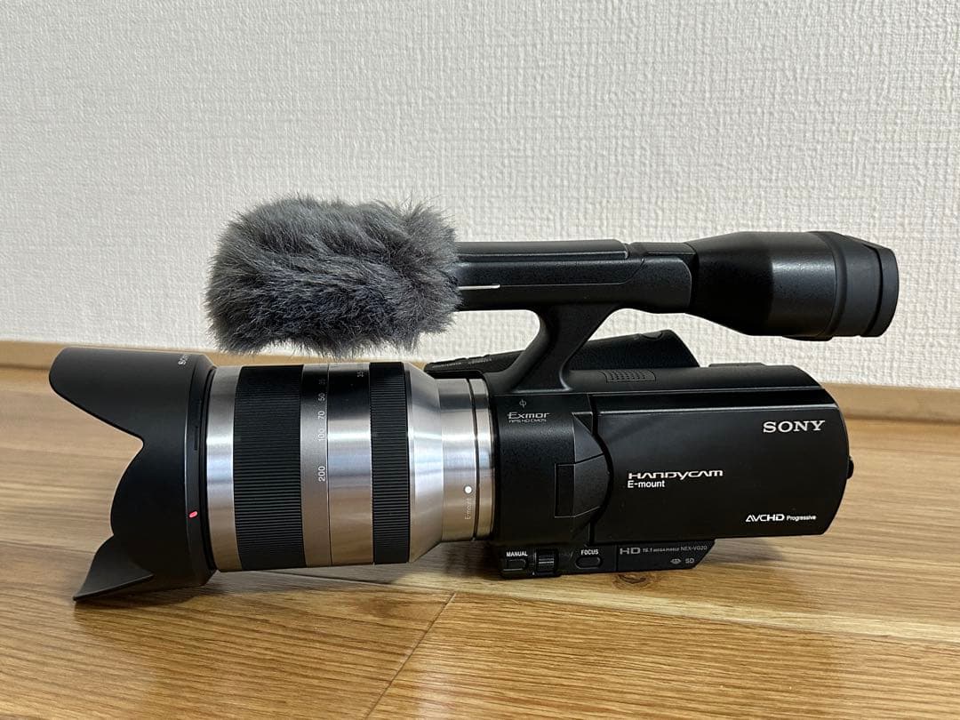 【動作品】SONY NEX-VG20 + E18-200mm F3.5-6.3