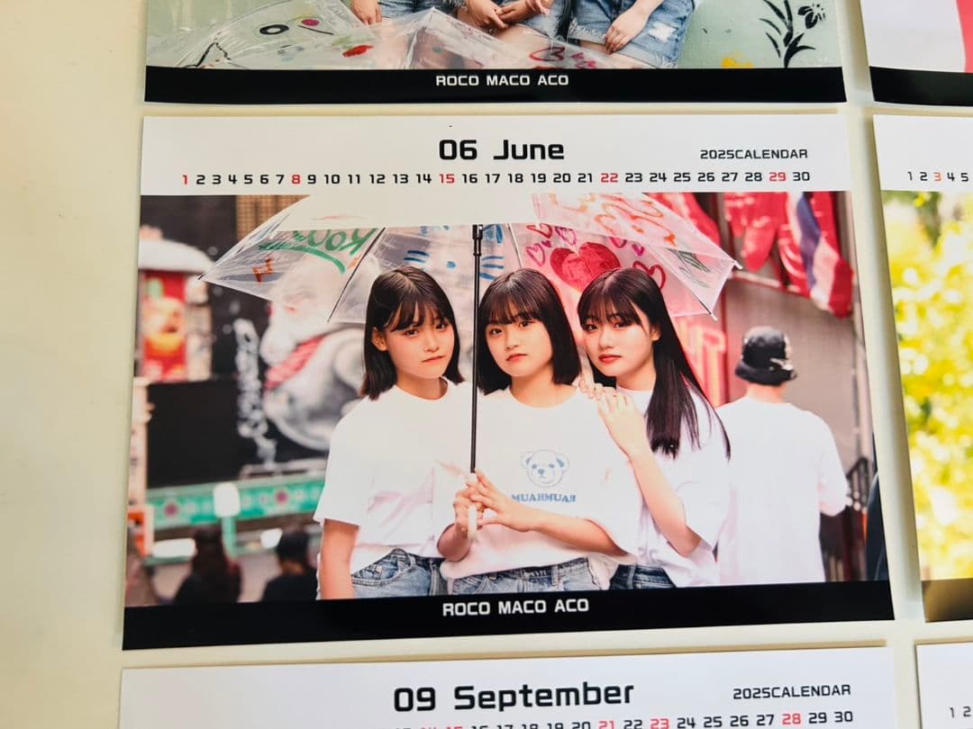 ろこまこあこ ブロマイド 2025年カレンダー - メルカリ