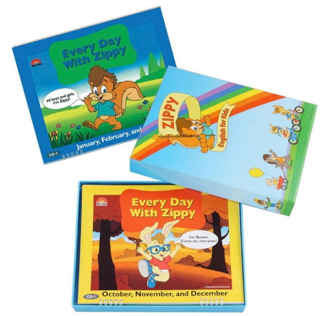 ディズニー英語 エブリデイウィズズィッピー EDWZ Zippy ZAM DWE