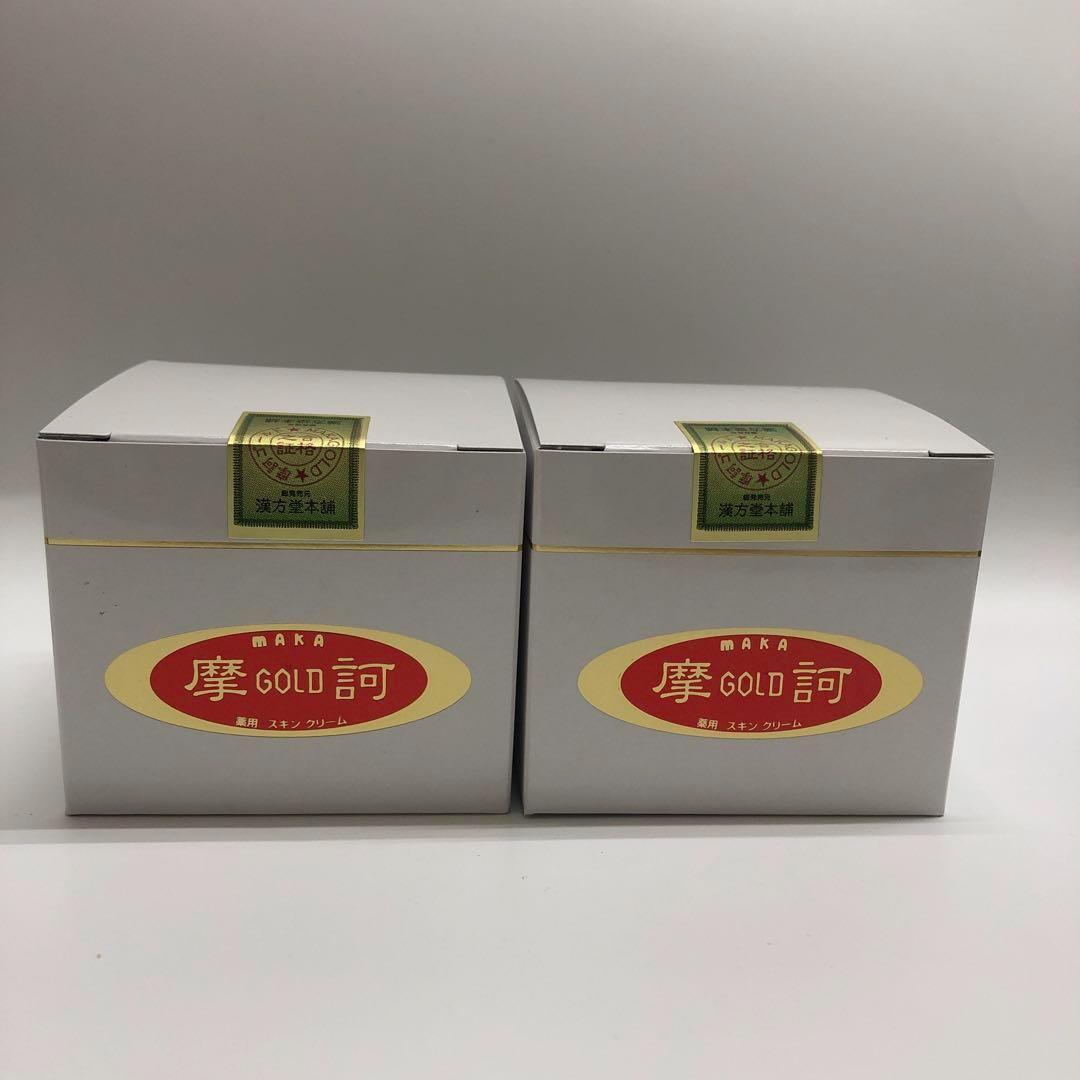 摩訶ゴールドクリーム 100g　2個 薬用 摩訶ゴールドクリーム 100g 漢方堂本舗 医薬部外品 : シーズ