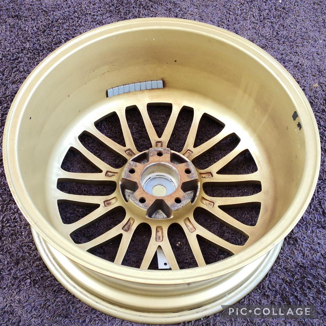 レアマイスター ブルネッロ ゴールド メッシュ 19インチ 5穴 114.3