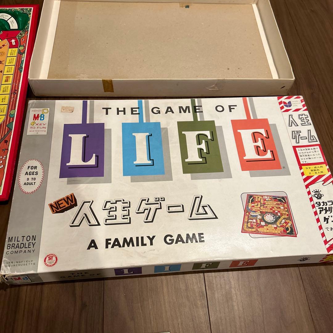 ニュー人生ゲーム 昭和レトロ タカラ ボードゲーム 二代目 激レア