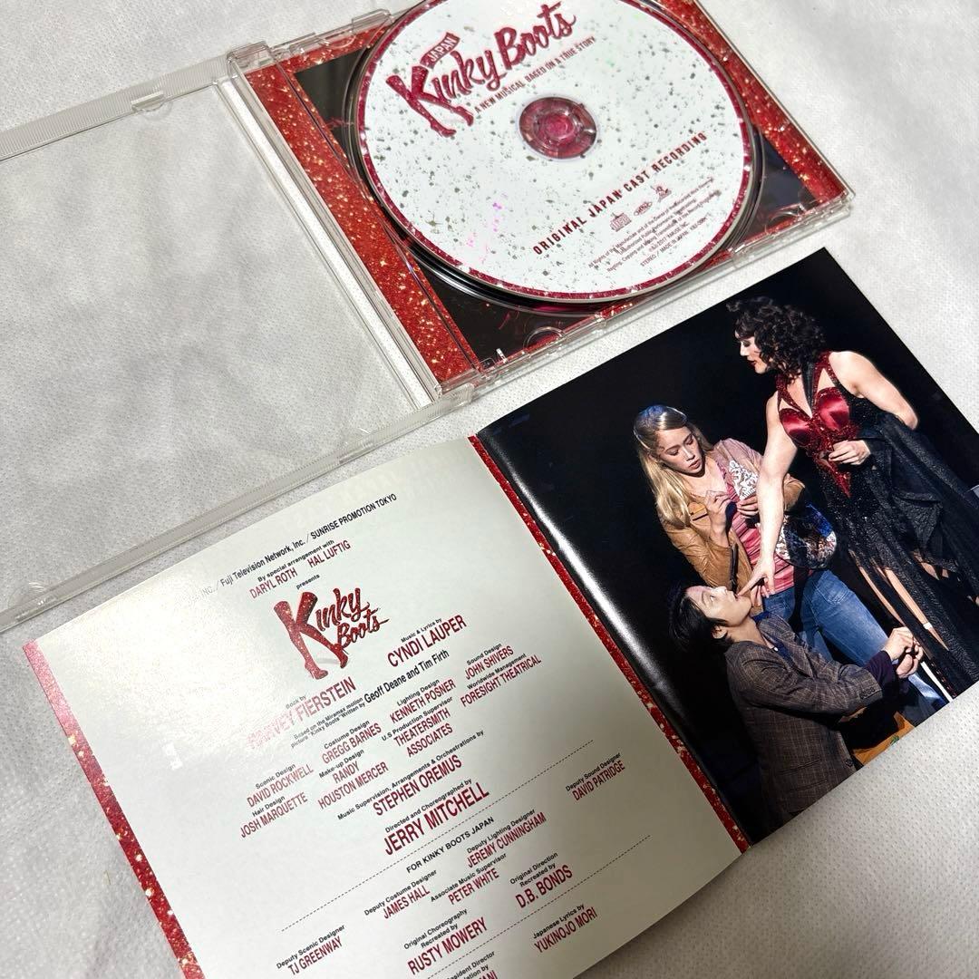 キンキーブーツ 三浦春馬 小池徹平 ライブ録音盤 日本版キャスト