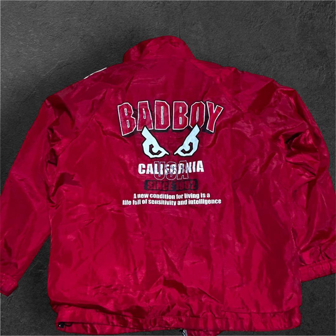 y2k 90s Bad Boy ナイロンジャケット パックプリント ビッグサイズ