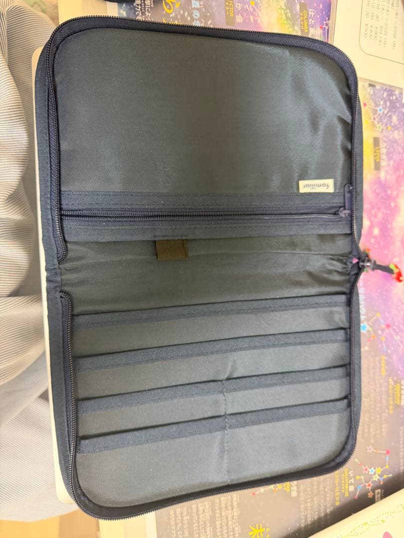 familiar 母子手帳ケース チェック柄 - メルカリ