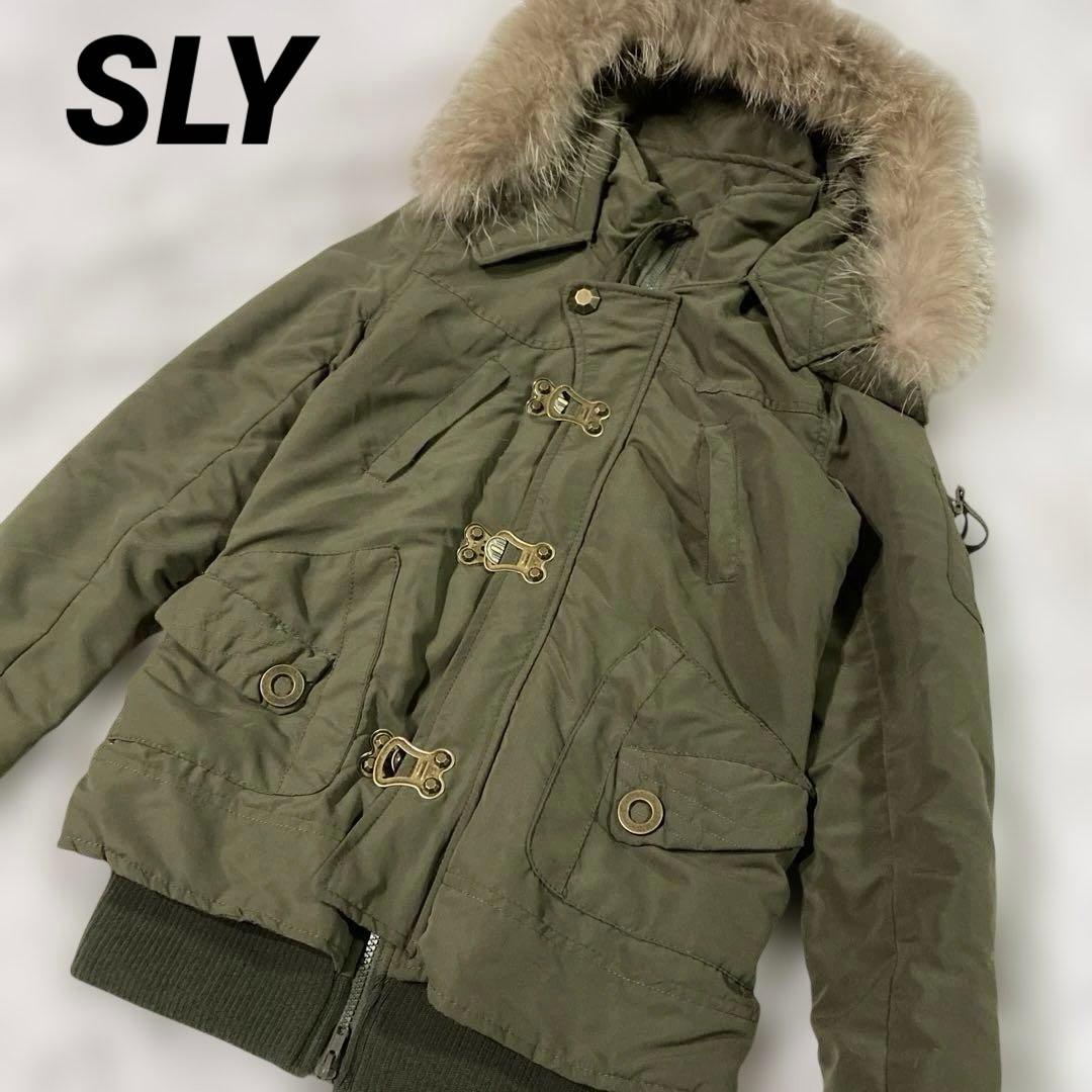 ✨ SLY N3B モッズコート ボア ファー カーキ ミリタリー y2k - メルカリ