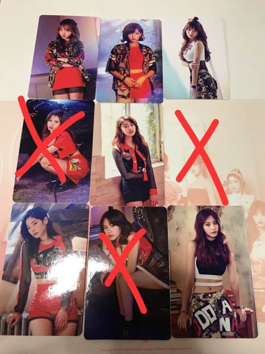 TWICE ファンミーティング トレカ TWICE 10周年 ファンミーティング 入場特典トレカ コンプリート - メルカリ