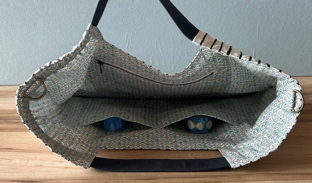 Miu様オーダー】ミナペルホネンハンドメイドシャーリングバッグの通販