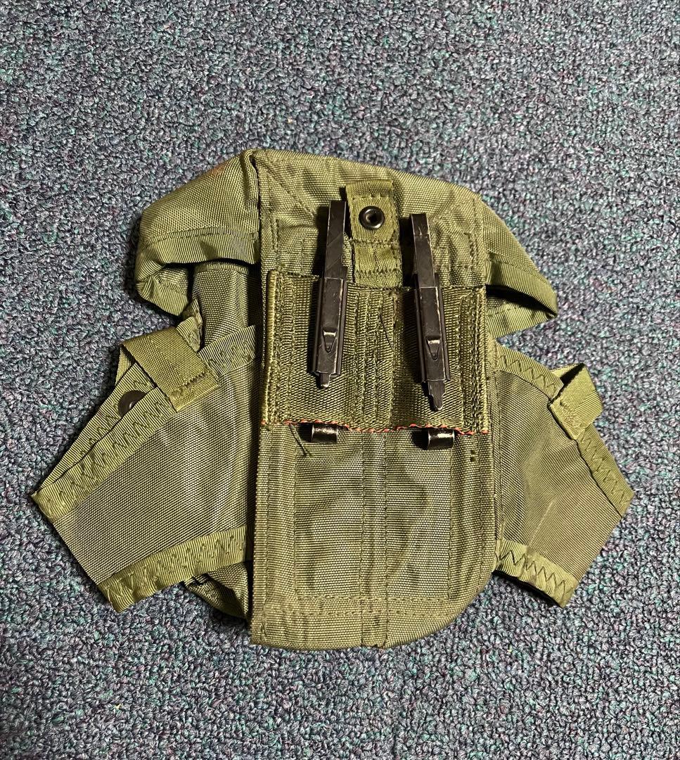 新品 米軍実物 M16 5.56mm マガジン 3＋ポーチ+ブランクアダプター