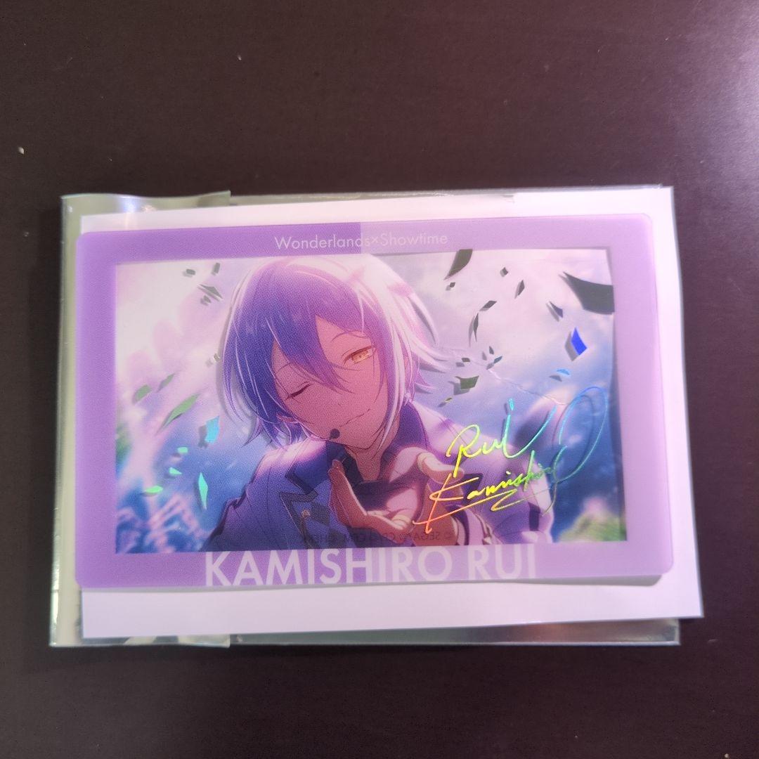 プロセカあんスタコラボ 神代類 エピカ クリアVer. 箔押し - メルカリ