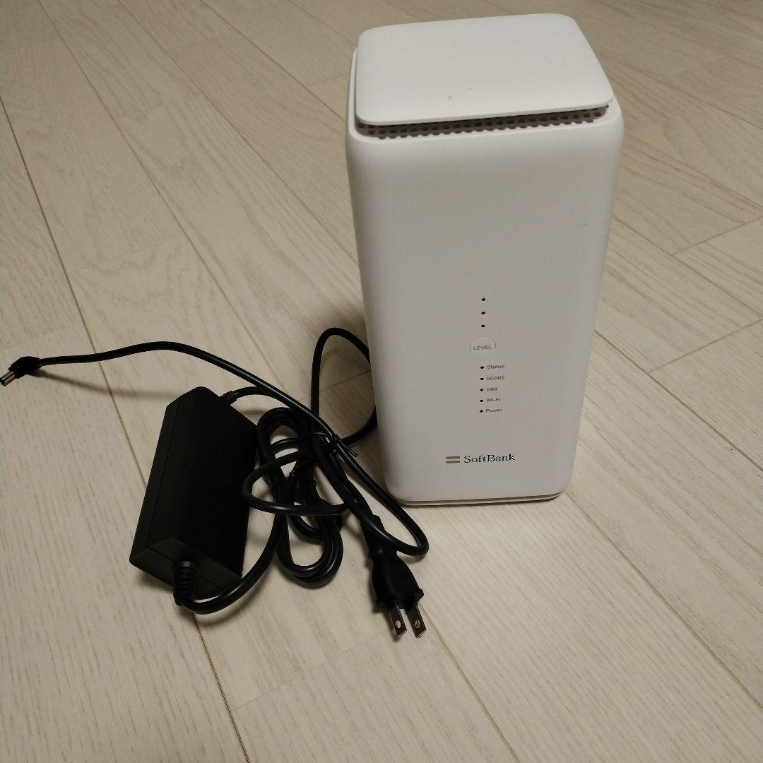 ソフトバンク　Air　箱付き 状態良し】SoftBank Air Wi-Fiルーター 付属品付き【匿名配送】 - メルカリ
