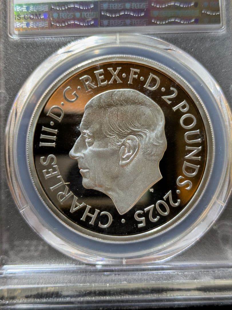 国内入手困難！】最高鑑定PF70 英国王立造幣局ジョン・レノン カラー