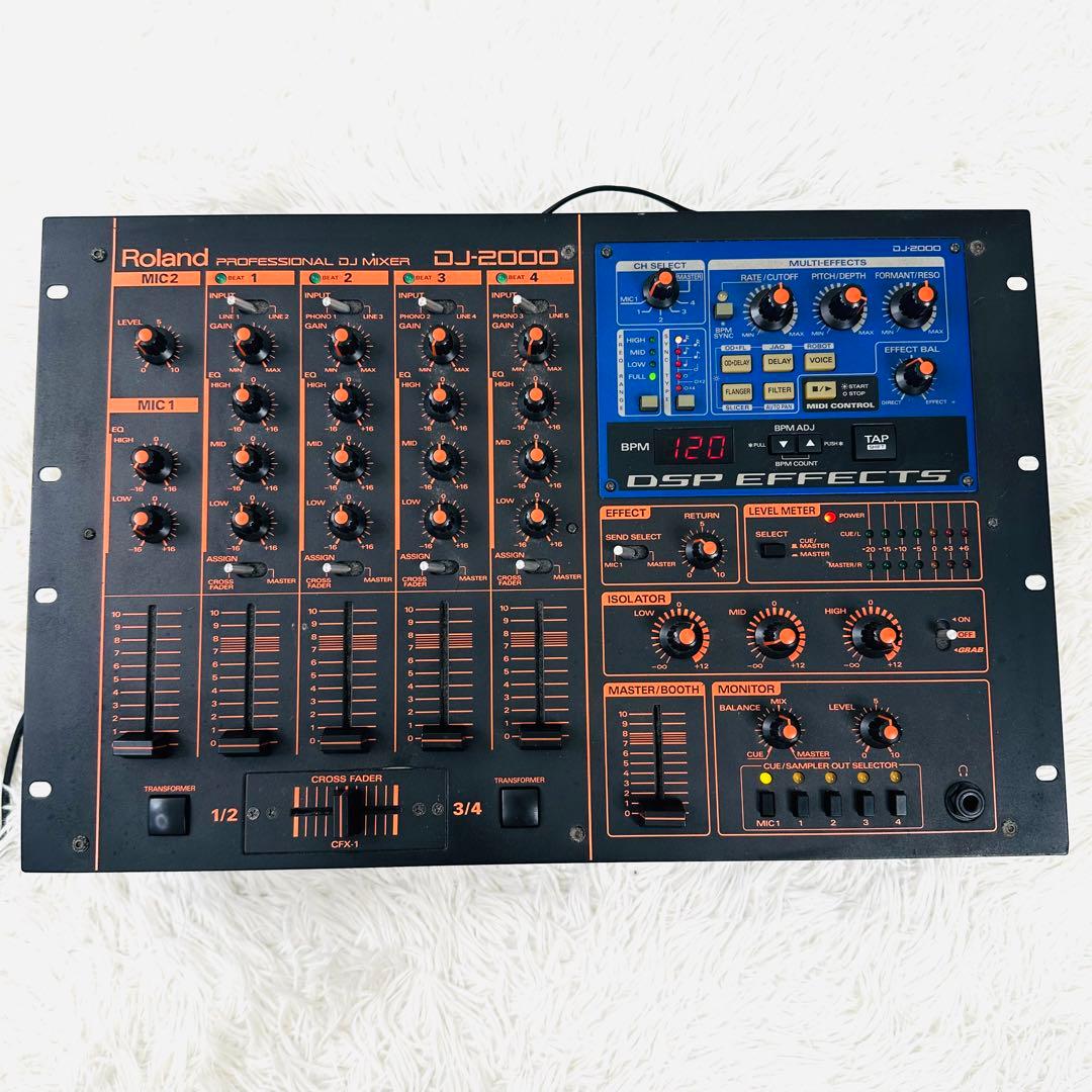 銘機✨ Roland DJ-2000 Professional DJ Mixer - メルカリ