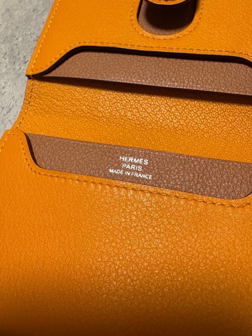 《HERMES》名刺入れ/カードケース/H.M.S/美品/即日発送可能
