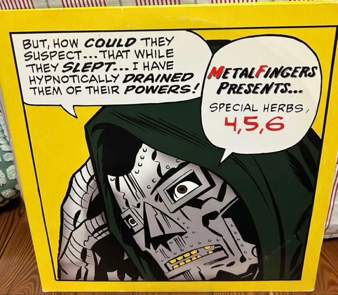 洋楽 L FINGERS-SPECIAL HERBS 2LP MF DOOM MF DOOM - Metal Fingers Presents: Special Herbs Vol. 1 & 2