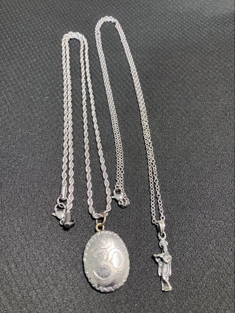 藤井風 着用 ペンダント セット ネックレス オーム ガネーシャ