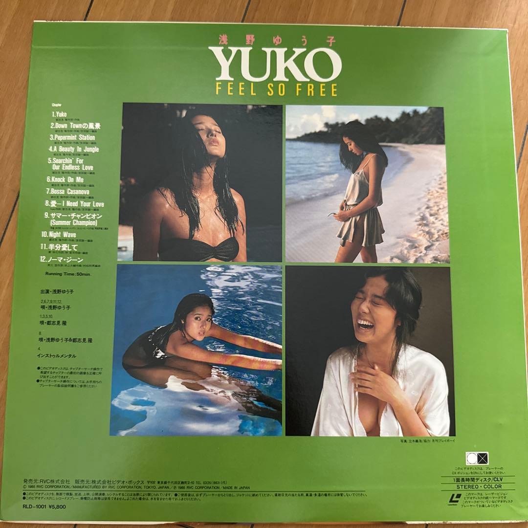 美品LD 浅野ゆう子レーザーディスク