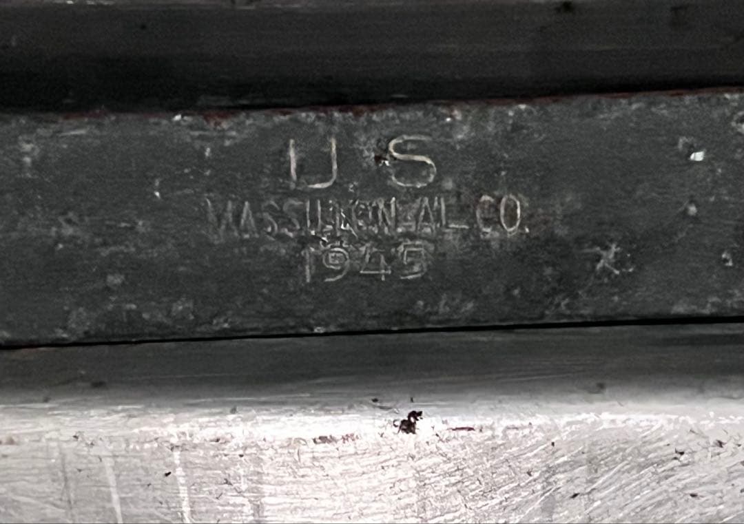 米軍 実物 W.W.II 1945年製 メスキット＆水筒セット