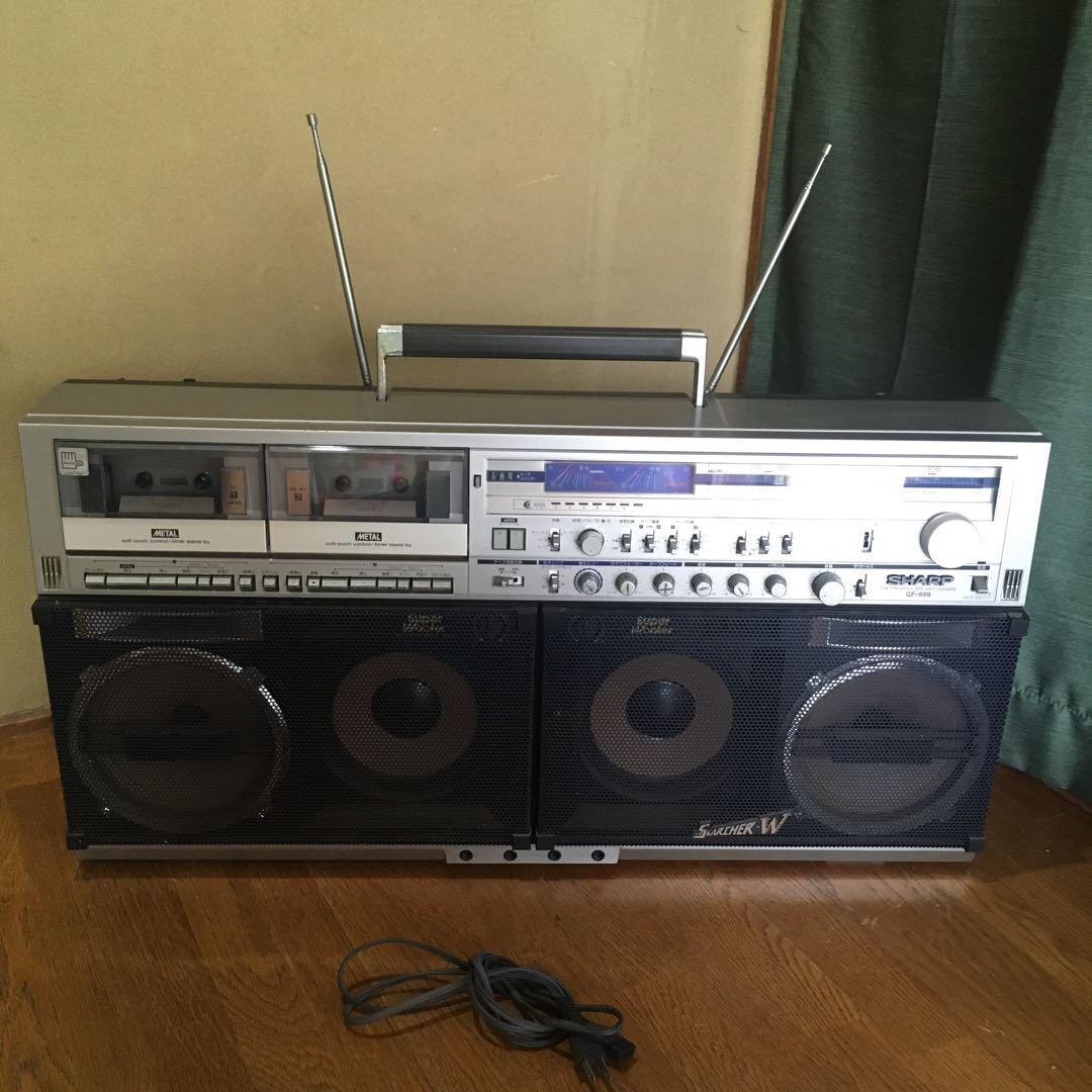SHARP シャープ THE SEACHER-W GF-999 大型ラジカセ - メルカリ