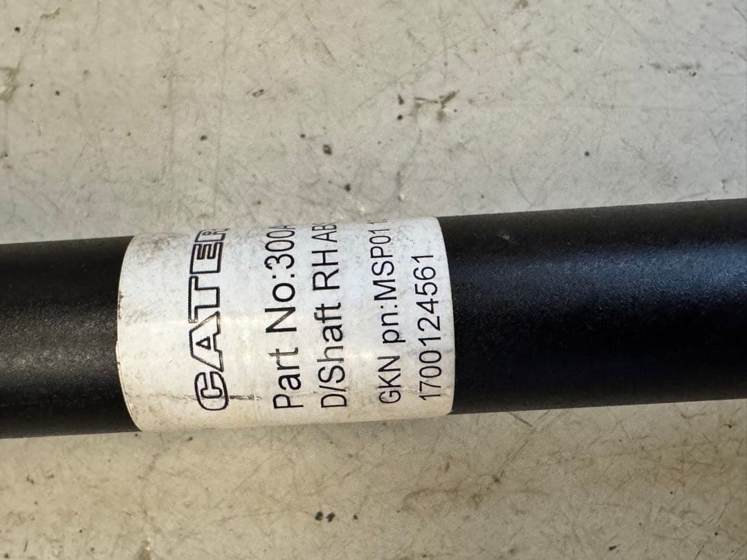 ケーターハム ドライブシャフト 300A0024 右、センサーリング付 - メルカリ