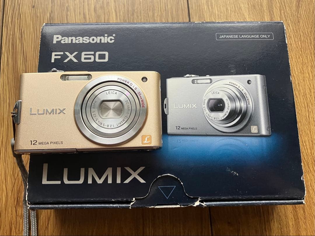 Panasonic LUMIX FX60 デジタルカメラ（ゴールド）動作確認済み Amazon | パナソニック デジタルカメラ LUMIX (ルミックス) FX60