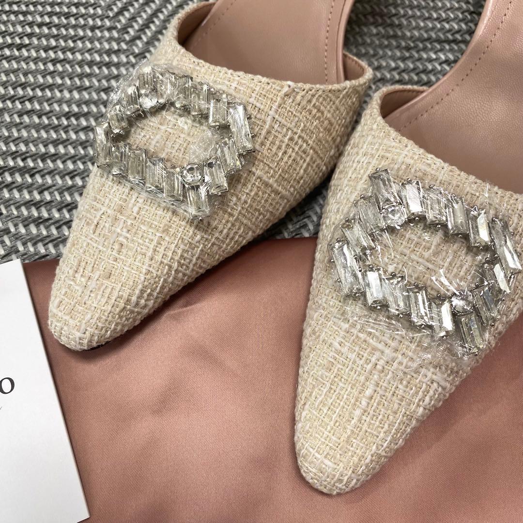 herlipto】ビジューミュール 37 23.5 小嶋陽菜 未使用品 完売品 - メルカリ