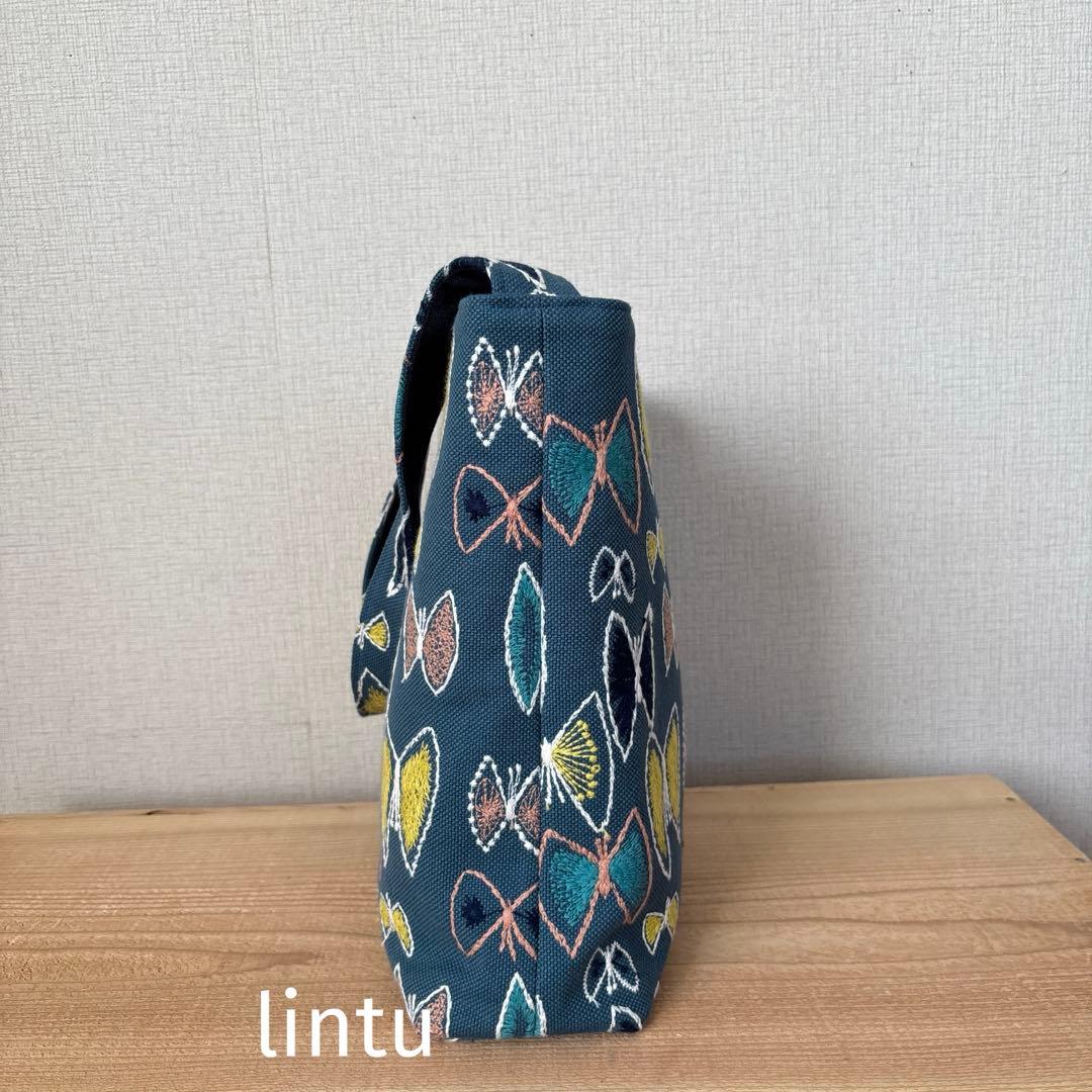 ハンドメイド＊sky flowerワンハンドルバッグ minaperhonen - メルカリ