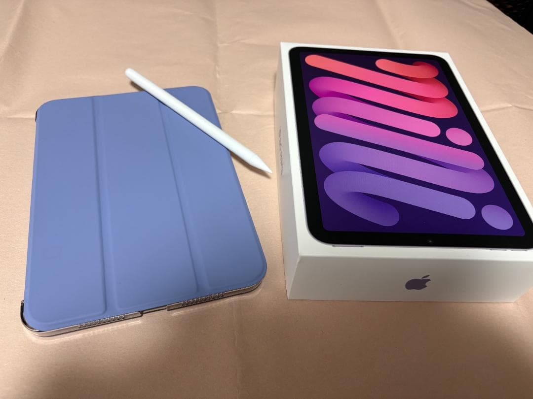 iPad mini6 256GB パープル フルセット 美品 - メルカリ