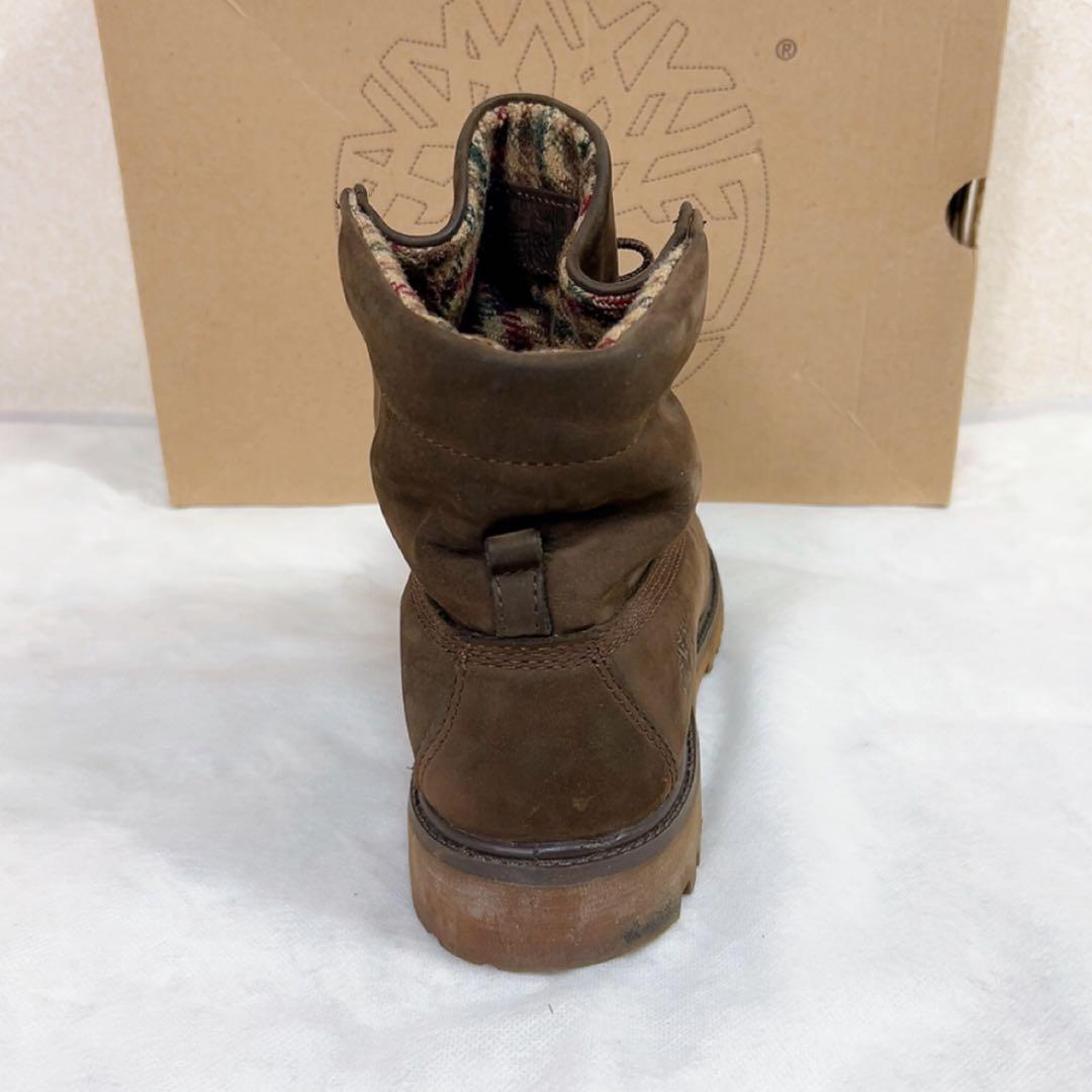 ティンバーランド ウールリッチ ワークブーツ 8.5 26.5cm ブラウン