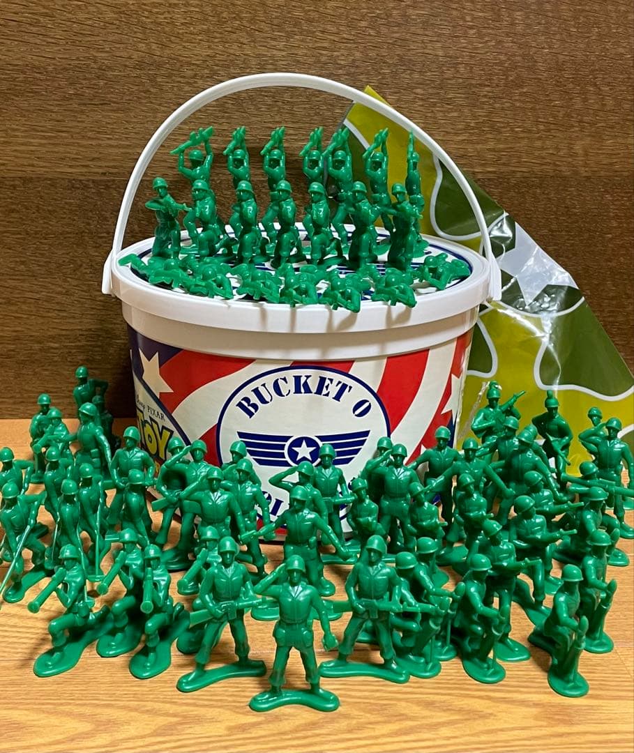 トイストーリーコレクション バケット オブ ソルジャーズ グリーン