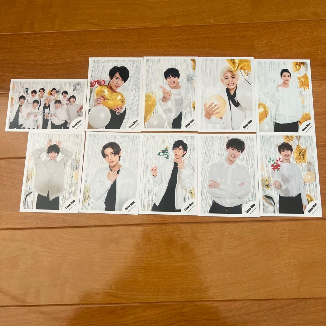 SnowMan 公式ミニ写真セット クリスマス - メルカリ