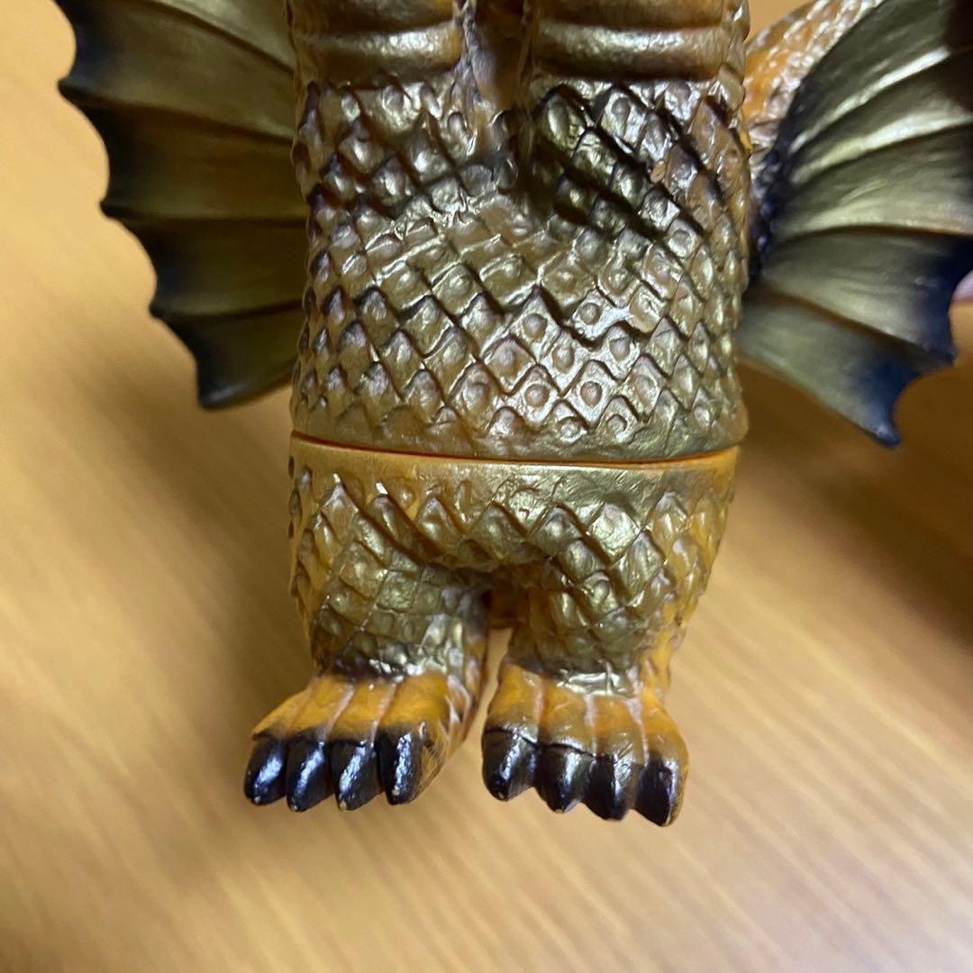 当時物】ポピー キングザウルスシリーズ キングギドラ ソフビ 5423