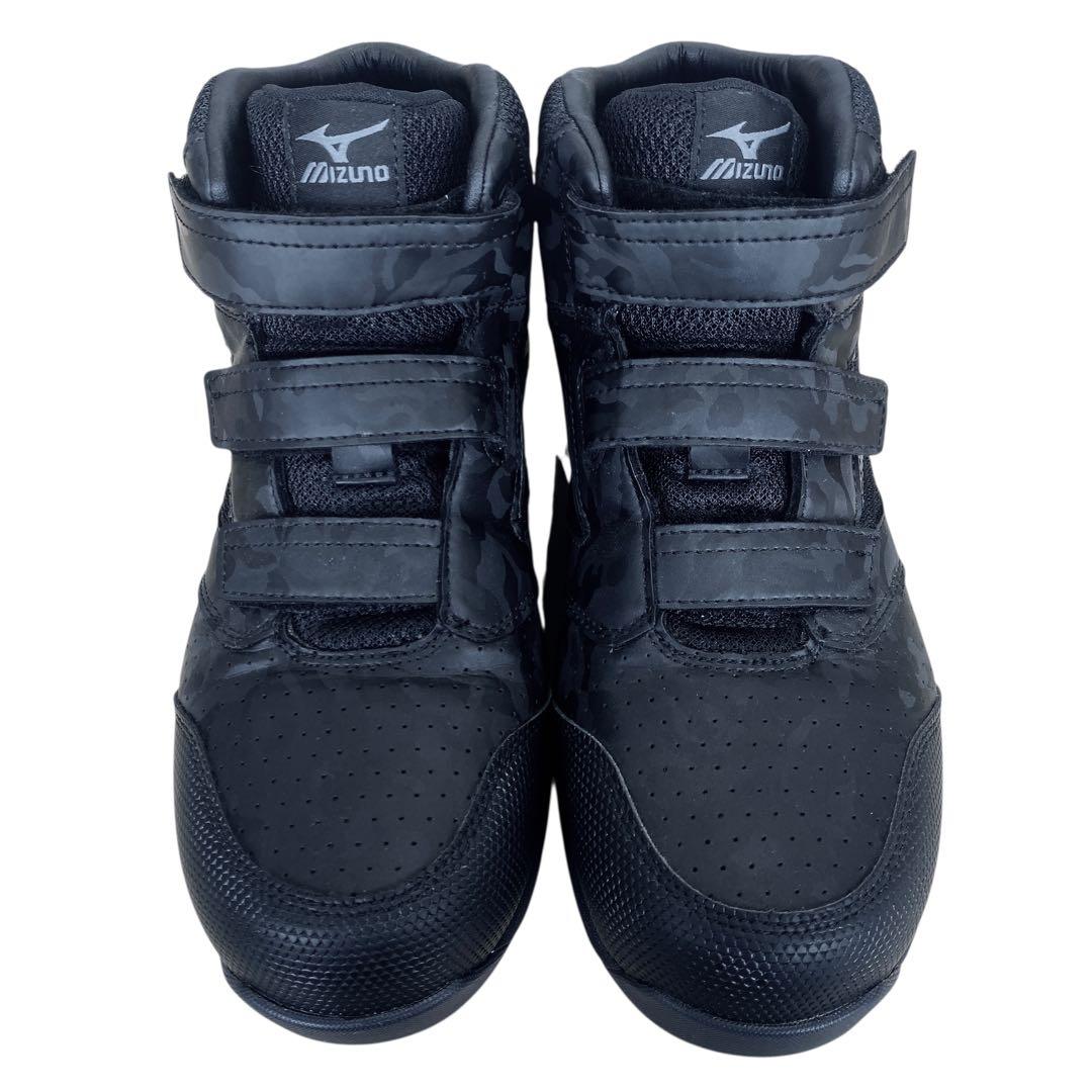 専用　mizuno ミズノ　26.5cm 安全靴 迷彩柄 黒 ブラック