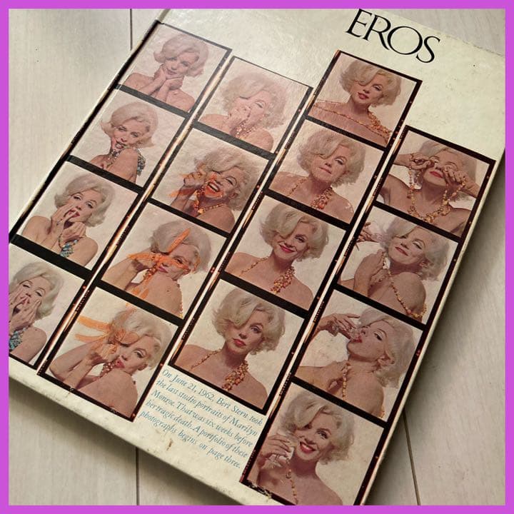 超希少❗️【EROS】マリリン モンロー/ハーブ ルバリン/ラルフ・ギンズバーグ 古書古本 Totodo：EROS 全4巻セット（ハーブ・ルバーリン AD ラルフ